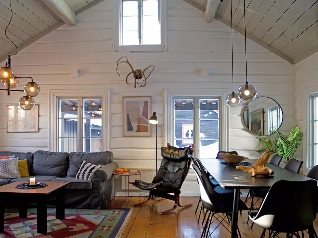 Innsiden av et hus