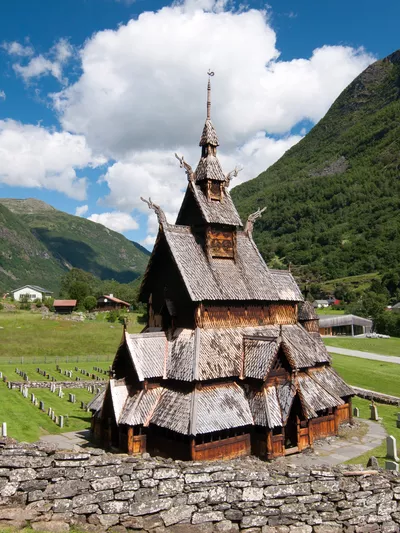 Stavkirke.