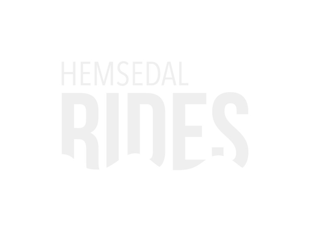 Hemsedal rides logo hvit