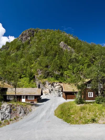 To av hyttene som ligger i storelia Hemsedal