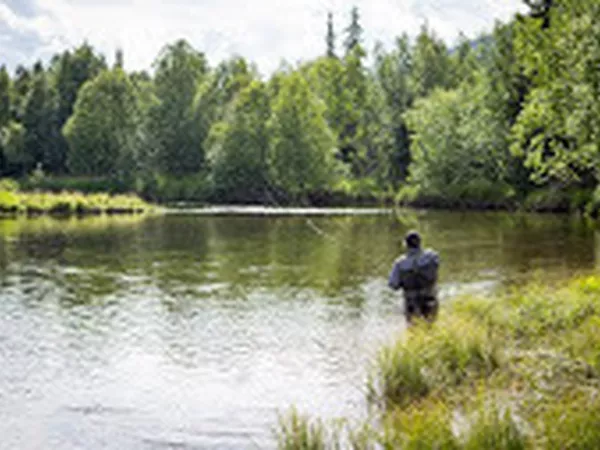 Hemsedal Fly fishing with Trond.