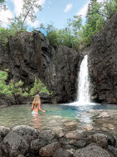 Hemsedal Tuva Svare, foss.